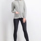 Karen Scott Women's Textured Zip-Front Cardigan Gray Size Medium