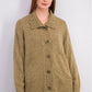 Karen Scott Women's Button-Front Shawl-Collar Cardigan Brown Size Medium
