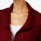 Karen Scott Women's Button Front Shawl Collar Cardigan Red Size Medium