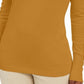 JM Women's Collection Embellished-Sleeve V-Neck Sweater Gold Size Large