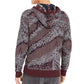 INC International Concepts Men's Trim Hooded Sweater Purple Size Small