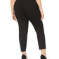 INC International Concepts Women's Plus Size Embellished Ankle Skinny Jeans Black Size 26