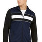 Ideology Men's Colorblocked Track Jacket Blue Size X-Large