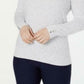 Karen Scott Women's Diamond Cable-Knit Sweater White Size Large