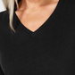 Karen Scott Women's V Neck Sweater Black Size X-Large