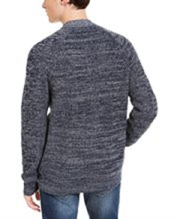 American Rag Men's Textured Cardigan Blue Size Medium