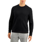 Tasso Elba Men's Crossover Sweater Black Size Large