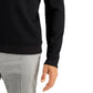 Tasso Elba Men's Crossover Sweater Black Size Large