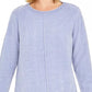 Style & Co Women's Chenille Sweater Purple Size Large