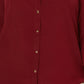 Charter Club Women's Plus Size Button-Front Shirt Red Size 0X