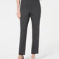 Karen Scott Women's Sport Pull-On Straight-Leg Pants Charcoal Size Extra Large