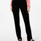 Charter Club Women's Lexington Corduroy Tummy-Control Pants Black Size 14