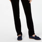 Charter Club Women's Lexington Corduroy Tummy-Control Pants Black Size 14