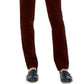 Charter Club Women's Lexington Corduroy Tummy-Control Pants Wine Size 8
