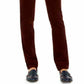 Charter Club Women's Lexington Corduroy Tummy-Control Pants Wine Size 4