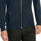 INC International Concepts Men's Zip-Front Cardigan Dark Blue Size XXX-Large