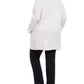 Style & Co Women's Plus Size Sherpa-Collar Cardigan Gray Size 3X