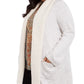 Style & Co Women's Plus Size Sherpa-Collar Cardigan Gray Size 3X