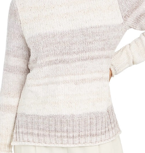 Style & Co Chenille Space-Dyed Sweater Green Size Medium