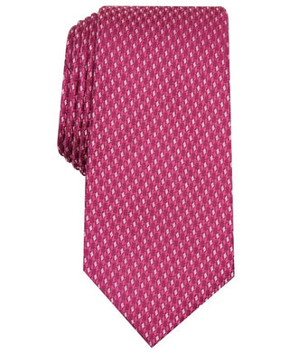 Alfani Men's Slim Neat Tie Pink Size Regular