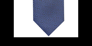 Alfani Men's Slim Geometric Tie Dark Blue Size Regular