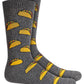 Bar III Men's Taco Socks Dark Gray Size Regular