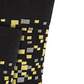 Alfani Men's Pixel Socks Black Size Regular