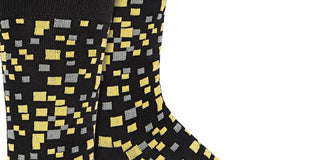 Alfani Men's Pixel Socks Black Size Regular