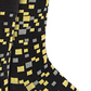 Alfani Men's Pixel Socks Black Size Regular