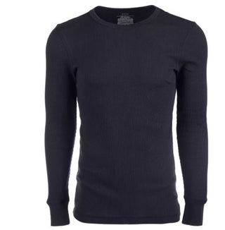 Alfani Men's Thermal Shirt Black Size X-Large