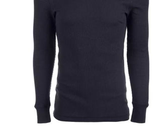 Alfani Men's Thermal Shirt Black Size X-Large