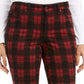 Charter Club Women's Plaid Tummy Control Jeans Black Size 10