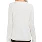 Karen Scott Women's Snowflake Applique Sweater White Size Extra Large