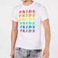 INC International Concepts Men's Rainbow Pride Graphic T-Shirt White Size XXX-Large