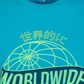 ID Ideology Men's Graphic T-Shirt Blue Size Small