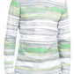 Alfani Men's Stripe T-Shirt Green Size XX-Large