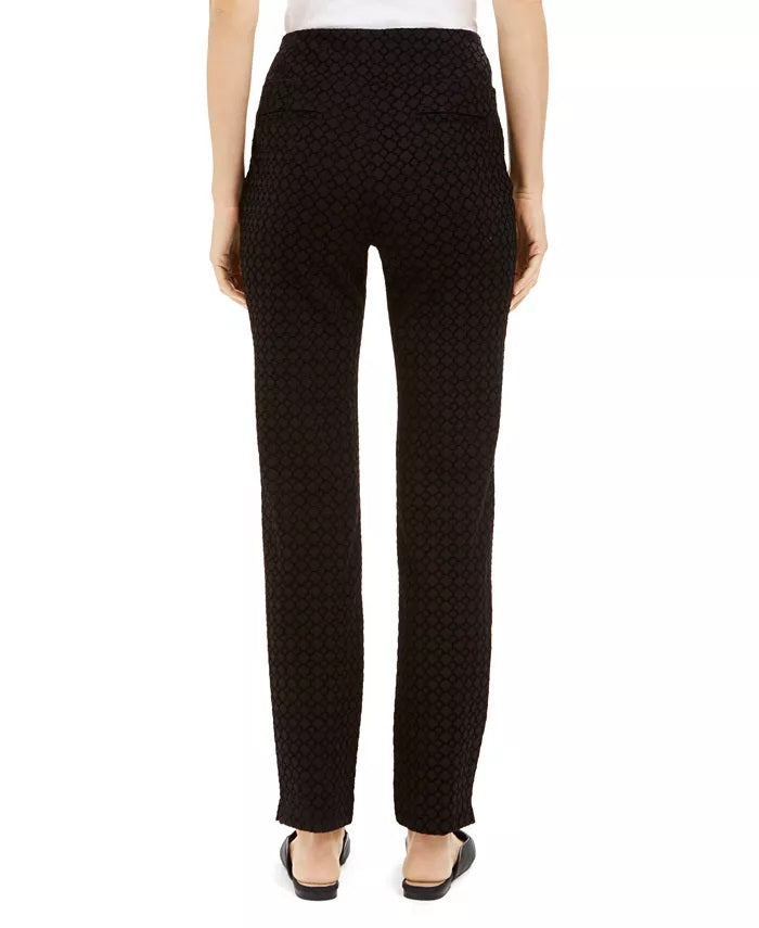 Charter Club Women's Pull-On Tummy Control Pants Black Size 4