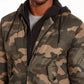 American Rag Men's Cortez Camo Bomber Jacket Green Size X-Large