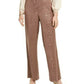 Alfani Women's Wide-Leg Pants Brown Size 10