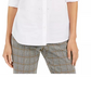 Charter Club Women's Faux-Pearl Shirt White Size Small
