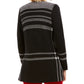 Charter Club Women's Plaid Open Front Cardigan Black Size XX-Large