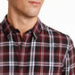 American Rag Men's Gabe Plaid Shirt Red Size Medium