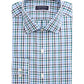 Club Room Men's Classic/Regular-Fit Stretch Wrinkle-Resistant Gingham Dress Shirt Navy Size 15.5X34-35