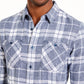 American Rag Men's Mitch Grindle Plaid Shirt Navy Size Extra Large