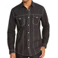 INC International Concepts Men's Lambert Shirt Black Size Small