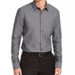 Alfani Men's Classic-Fit Solid Shirt Gray Size Small