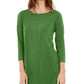 Alfani Women's 3/4 Sleeve Tunic Green Size Large