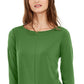 Alfani Women's 3/4 Sleeve Tunic Green Size Large