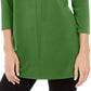 Alfani Women's 3/4 Sleeve Tunic Green Size Large