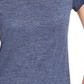 Maison Jules Women's Tie-Back Solid T-Shirt Dark Blue Size Extra Small